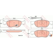 Bosch Ön Balata Fişli Brava-Bravo 95-01 Marea 96 Punto 00 GDB1290