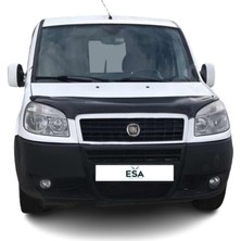 Esa Fiat Doblo Ön Kaput Koruyucu Rüzgarlığı Abs Plastik Piano Black 2006-2011 Uyumlu