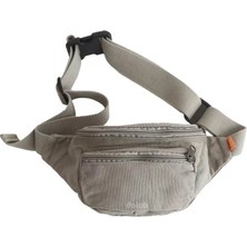 Dolob Kadın Crossbody Yıkanmış Kanvas Kadın Düz Renk Omuzdan Askili Edebi Rahat Göğüs Çanta (Yurt Dışından)