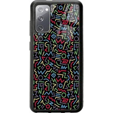 S-Case Samsung S20 Geometrik Renkler Tasarımlı Glossy Telefon Kılıfı