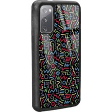 S-Case Samsung S20 Geometrik Renkler Tasarımlı Glossy Telefon Kılıfı