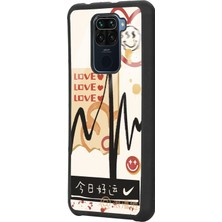 S-Case Xiaomi Redmi Note 9 Lovesa Tasarımlı Glossy Telefon Kılıfı