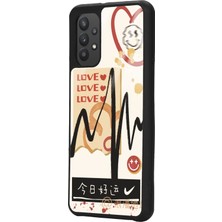 S-Case Samsung A32 Lovesa Tasarımlı Glossy Telefon Kılıfı