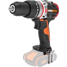 Worx WX354.9 20 Volt Kömürsüz Profesyonel Darbeli Şarjlı Matkap (Akü Dahil Değildir)