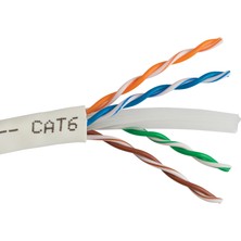 DNR Bilişim Cat6 Internet Veri Hızlı Aktarım 10 Metre Kablo Patch Network Ethernet Kablo 10M.