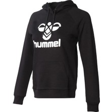 Hummel Billund Kadın Siyah Kapüşonlu Sweatshirt