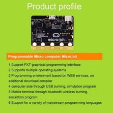 Decisive Bbc Microbit Kit Dıy Projesi Programlanabilir Öğrenme Geliştirme Kartı, Bbc Saklama Çantası ile (Yurt Dışından)