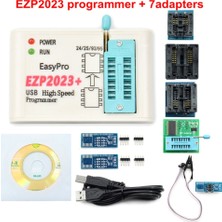 Decisive EZP2023+ Yüksek Hızlı Spı Flash Programcı EZP2023 Desteği 24/25/93/95 Eeprom Bios 25T80 Çevrimdışı Kopya Yazma (Yurt Dışından)