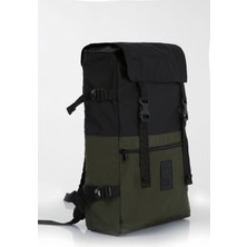 Bagslab Bagslap Haki Su Geçirmez Kumaş Sırt Çantası  1013
