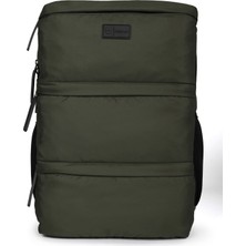 Bagslab Haki Renk  Su Geçirmez Kumaş Sırt Çantası 1012