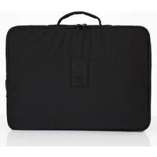 Bagslab Siyah Su Geçirmez Kumaş Laptop Çantası