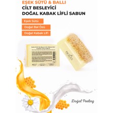 Biolea's Biolea’s Doğal Kabak Lifli Eşek Sütü ve Ballı Cilt Besleyici Sabun 110 gr