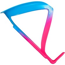 Supacaz Fly Cage Limited Aluminum Bisiklet Matara Kafesi - Neon Pink/Neon Blue