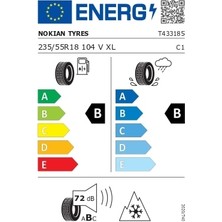 Nokian Tyres Seasonproof 1 235/55 R18 104V XL Dört Mevsim Lastiği(2023/12.Ay Üretimi)
