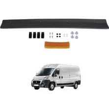 Esa Fiat Ducato Ön Kaput Koruyucu Rüzgarlığı Abs Plastik Piano Black 2006-2014 Yıllarına Uyumlu