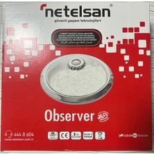 Netelsan Observer Klasik Sensörlü Çift Duylu Armatür (Ampulsuz)Netelsan