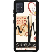 S-Case Samsung A51 Lovesa Tasarımlı Glossy Telefon Kılıfı