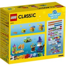 LEGO 11013 LEGO Classic Yaratıcı Şeffaf Yapım Parçaları 500 Parça