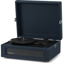 Crosley Voyager Bluetooth Alıcılı Ve Taşınabilir Lacivert Vintage Plak Çalar Pikap