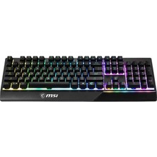 Solfej Mix Msı Gg Vigor GK30 Tr Gaming Klavye, Rgb LED Aydınlatma, USB Bağlantı