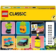 LEGO 11027 LEGO Classic Yaratıcı Neon Eğlence Yapım Parçaları 333 Parça +5 Yaş