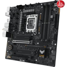 Asus Tuf Gamıng B760M-Plus Wıfı Intel B760 Lga1700 Ddr5 7200 Hdmı Vga 2X M2 Usb3.2 Ax Wifi + Bt Aura Rgb 2.5Gbit Lan Matx (Tuf Gamıng B760M-Plus Wıfı) Anakart