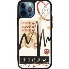 S-Case Apple iPhone 14 Pro Max Lovesa Tasarımlı Glossy Telefon Kılıfı