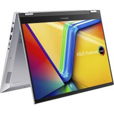 Asus Vivobook S 14 Flip Intel Core I5-1335U 16GB Ram 2tb SSD 14 Inç Wuxga Dokunmatik Windows 11 Pro Taşınabilir Bilgisayar TP3402VA-LZ187WP03 + Weblegelsin Çanta