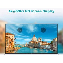 Canpay Iki Ucu HDMI Görüntü ve Ses Aktarım HDMI Kablo (0.91 Metre HDMI 2.0 Kablo 4K Video ve Ses Aktarımı)