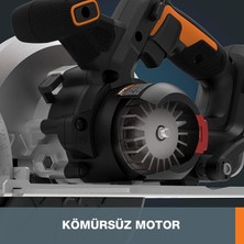 Worx WX520.9 20VOLT 190MM Kömürsüz Profesyonel Şarjlı Daire Testere (Akü Dahil Değildir)