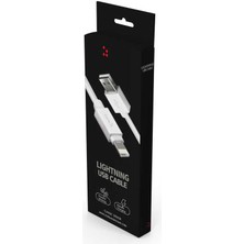 Canpay Apple Cihazları Uyumlu Profesyonel Kalitede 1metre Data Veri ve Hızlı Şarj Destekli Lightning Kablo