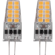 Decisive 10PCS G4 LED Ampul AC/DC12V-24V 3W LED G4 Işık 20LED 360 Işın Açısı Işık 2835SMD 30W Halojen Lambayı Değiştirin, Sıcak Beyaz (Yurt Dışından)
