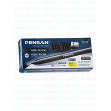 Pensan 3003 Ofis Tipi Kaliteli Keçeli Kalem 10 Adet 1 Paket