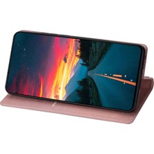 Cool-M Samsung Galaxy A15 4g Kılıf Kart Tutucu Manyetik Otomatik Kapanış Deri Kapak (Yurt Dışından)