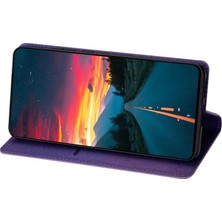 Cool-M Samsung Galaxy A15 4g Kılıf Kart Tutucu Manyetik Otomatik Kapanış Deri Kapak (Yurt Dışından)