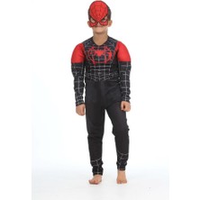 Lolliboom Kids Yeni Sezon Sevilen Karakter Örümcek Adam / Spiderman Kaslı Kostüm