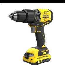 Stanley Fatmax SBD715D2KA 18V 2.0 Ah Kömürsüz Darbeli Matkap +100 Parça Uç Setli