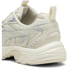 Puma Alpine Snow-Vapor Gray-Frosted Ivory Milenio Tech Suede Kırık Beyaz Günlük Spor Ayakkabı