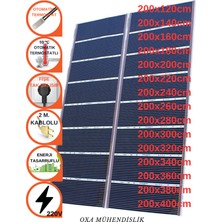 Oxa Karbon Film Isıtıcı Otomatik Termostatlı 200CM En