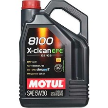 Motul 8100 X-Clean Efe 5W30 5l Motor Yağı