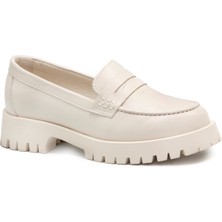 Gedikpaşalı Dv 2842 Bej Kadın Günlük Ayakkabı Kadın Klasik