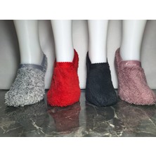 Nazeli 4 Çift Kadın Peluş Çorap