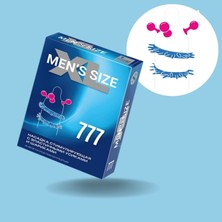 ada marketing Tırtıklı ve Geciktiricili Özel Dış Uyarımlı Prezervatif Mens Sıze 777 Condom