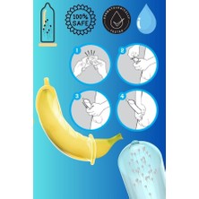 ada marketing Tırtıklı ve Geçiktiricili Reflective 12'lı Prezervatif