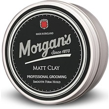 Morgan's Pomade Matt Clay Smooth Firm Hold - Güçlü Tutuş Sağlayan Şekillendirici Kil 75 ml