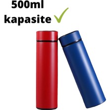 Solfej Mix Kompakt Termos Bardak Lacivert 500ML