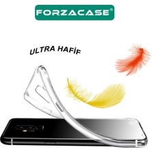 Forzacase Apple iPhone 15 Plus Uyumlu Soft Slim Serisi Şeffaf Silikon Kılıf - FC194