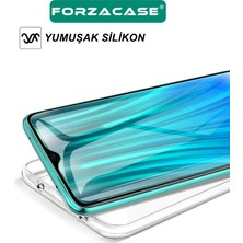 Forzacase Apple iPhone 15 Plus Uyumlu Soft Slim Serisi Şeffaf Silikon Kılıf - FC194