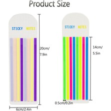 Ezoshop 3 Lü Set Postit Karenot 2 Boy Seffaf Yapiskanli Not Kagidi Kirtasiye Post It Karma Set 15