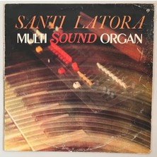 Santi Latora Multi Sound Organ Lp Plak (1973 Orjinal Dönem Türk Baskı)